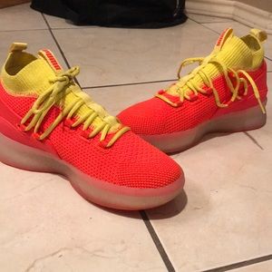 Neon yellow and pink Puma 1973